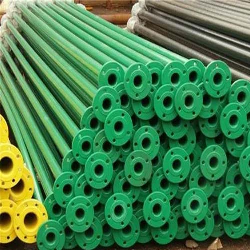 荆州涂塑钢管施工案例